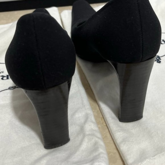 Prada Vintage Satin Pumps - Picture 3 of 6